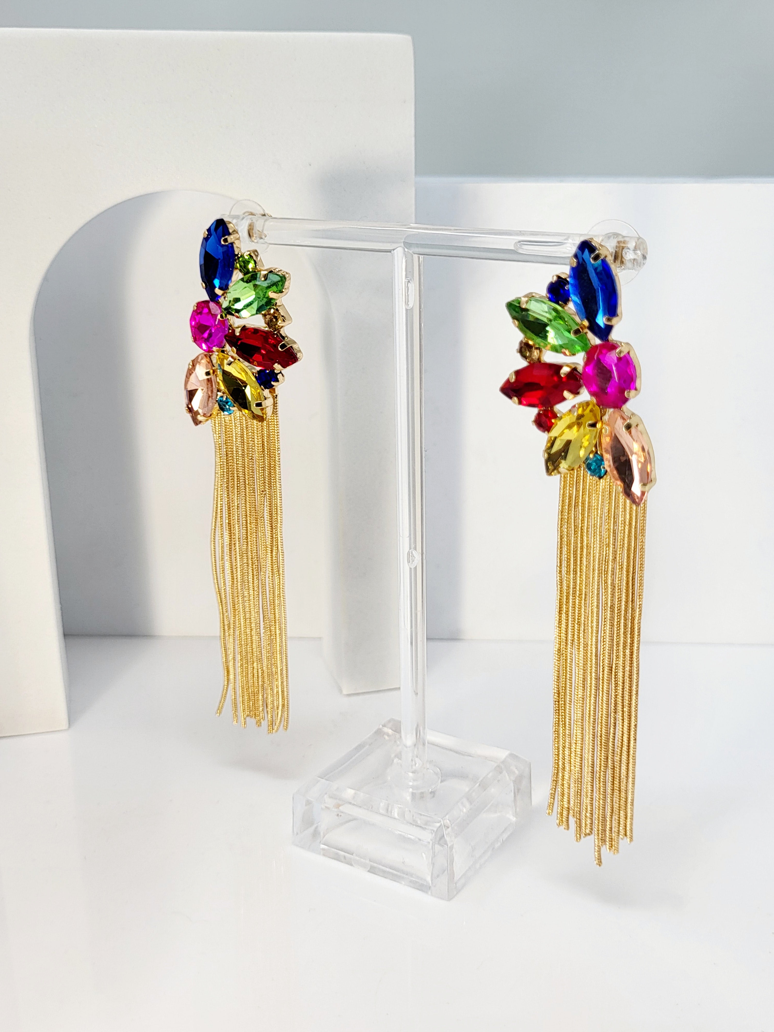 Flower Falls Drop Earrings